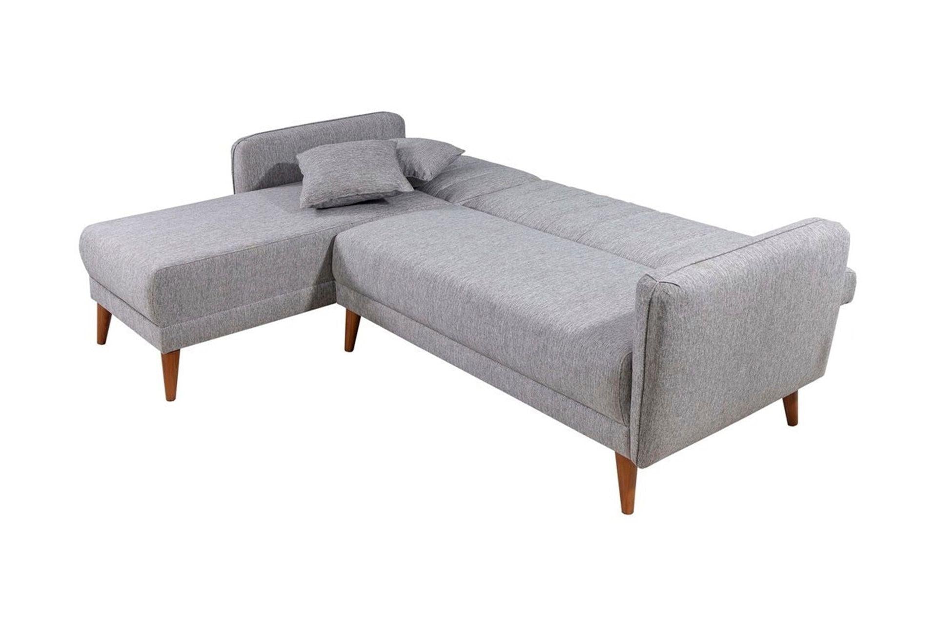 Diana Corner Sofa Grey#27 - Duraster