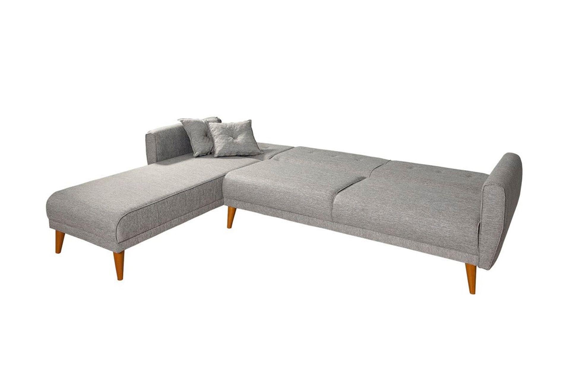 Diana Corner Sofa Grey#30 - Duraster