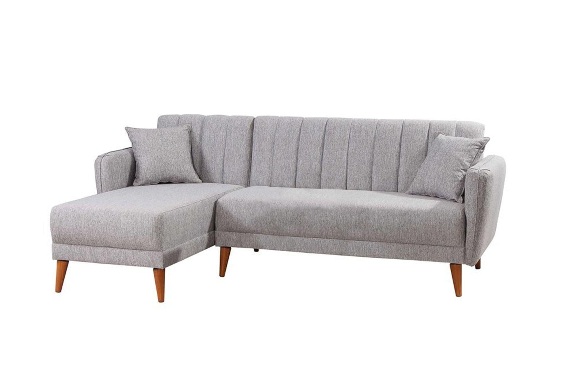 Diana Corner Sofa Grey#27 - Duraster