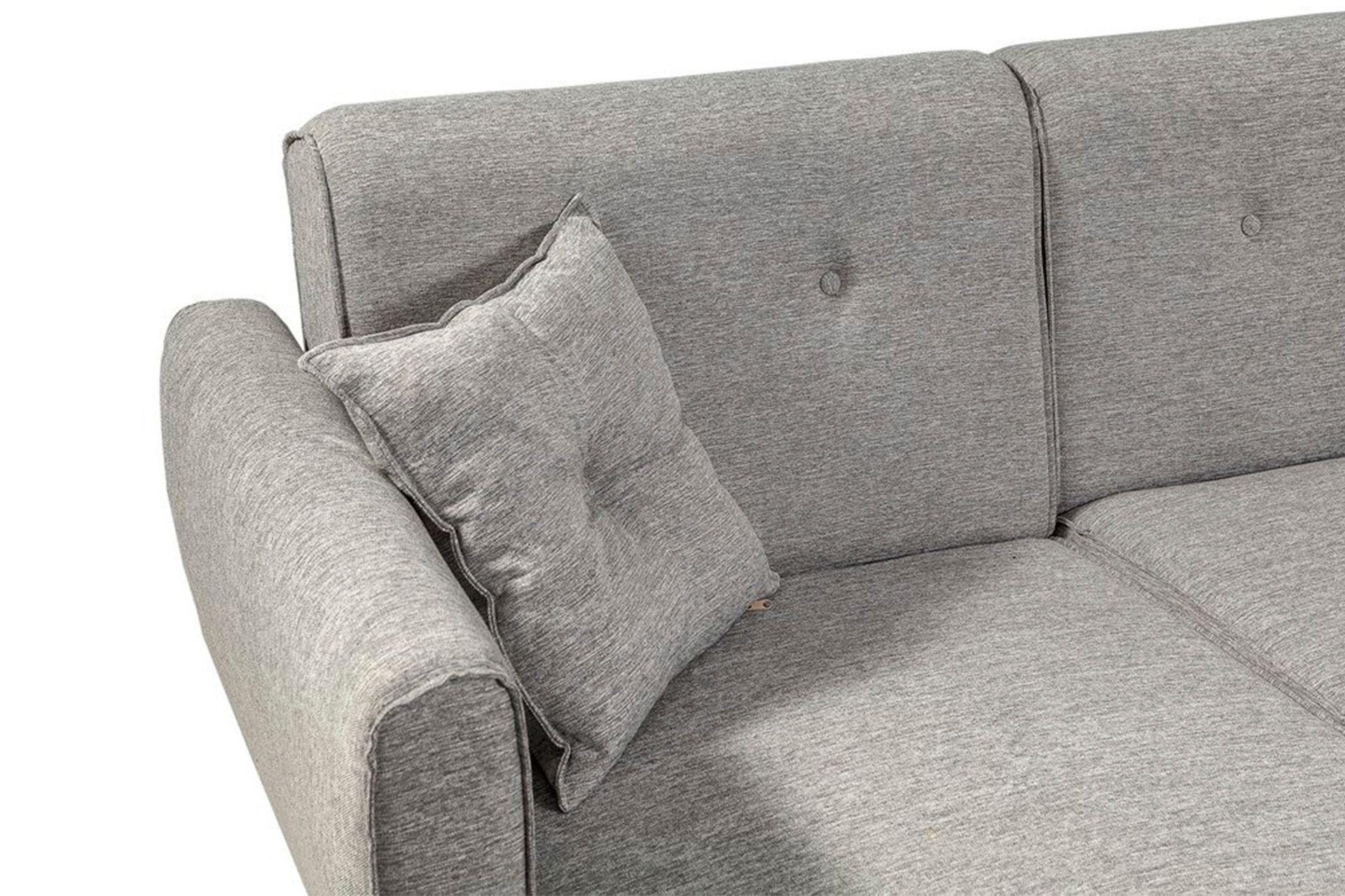 Diana Corner Sofa Grey#30 - Duraster