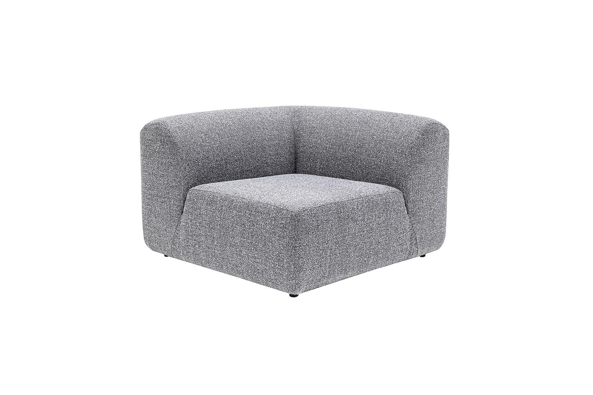 Diana Corner Sofa Light Grey#42 - Duraster