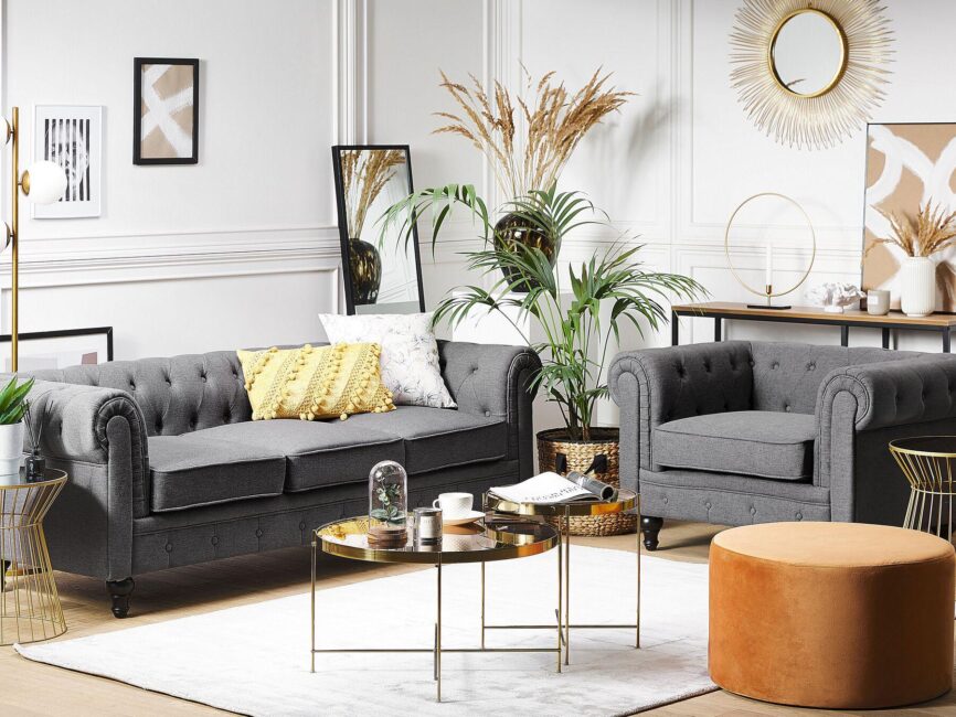 Norwich 3 Seater Chesterfield Sofa #2 - Duraster