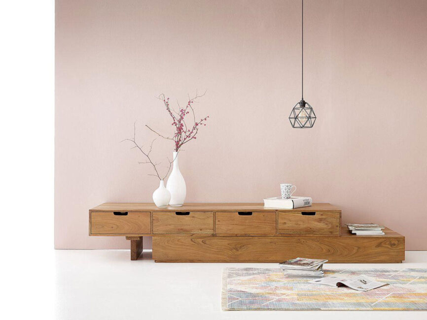 Acacia Wood TV Unit