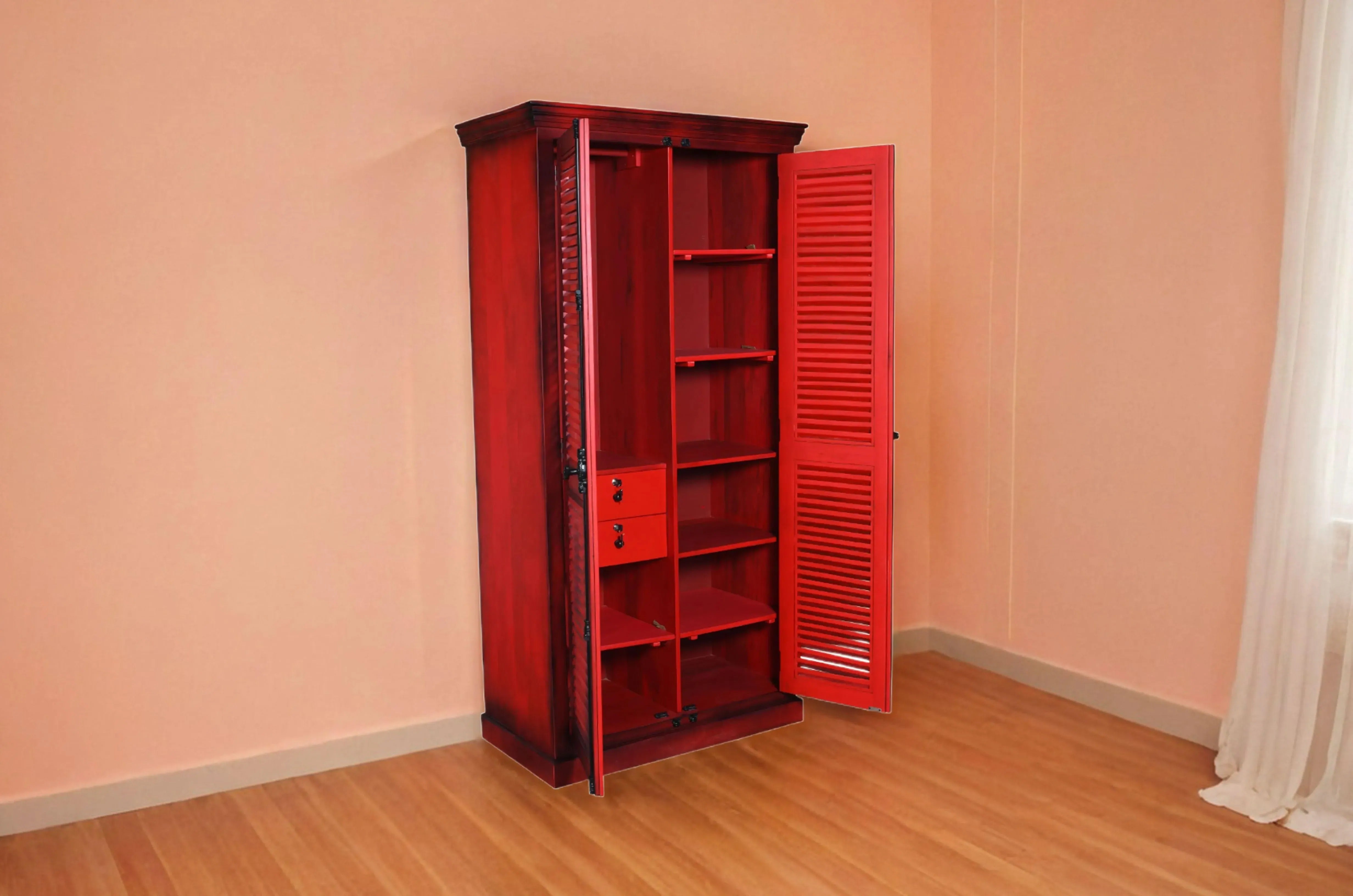 Duraster Florida Long shuttered Wardrobe #1 - Image 3