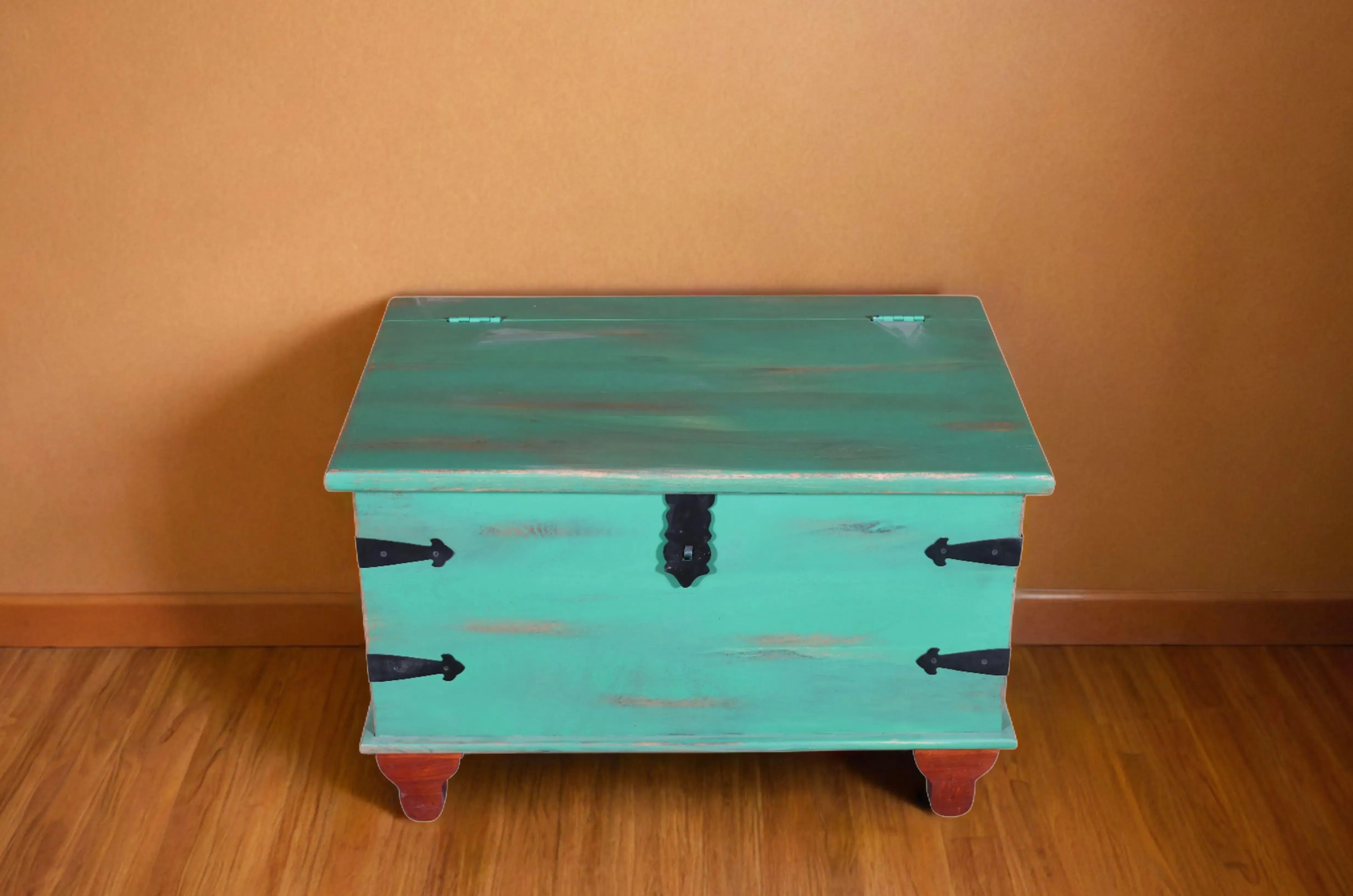 Duraster Florida Mango wood Storage Trunk / Coffee Table #1 - Image 2