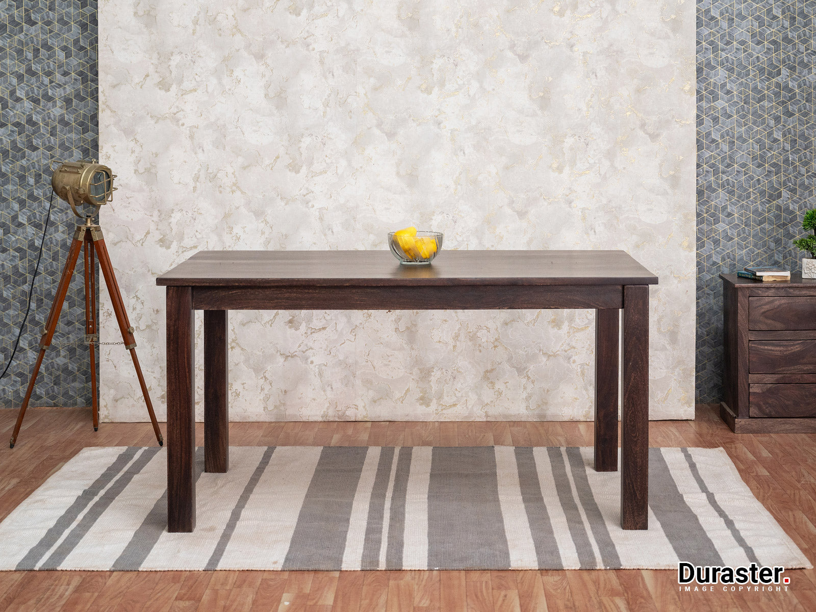 Duraster Gangaur Solid Sheesham Wood Dining Table #1 - Image 2
