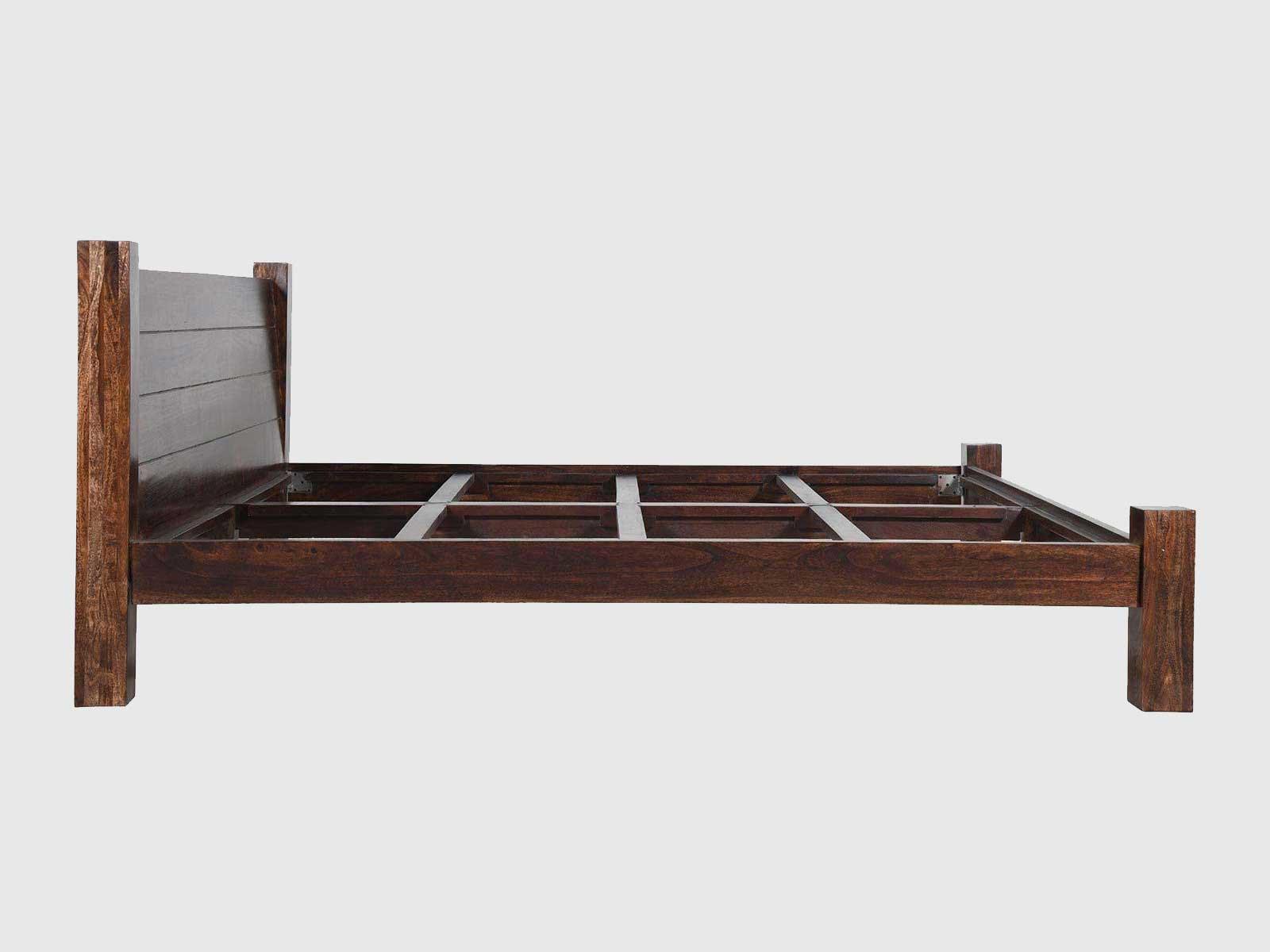 Gangaur Modern Solid Wood Bed #5 - Duraster