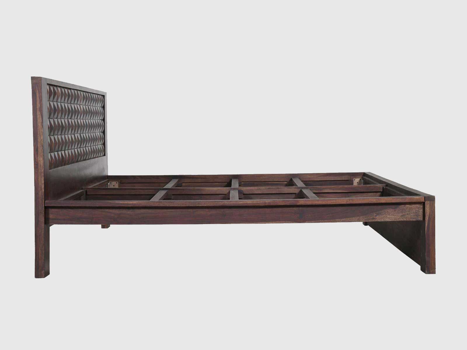 Duraster Gangaur Solid Sheesham Wood Bed #2 - Image 4