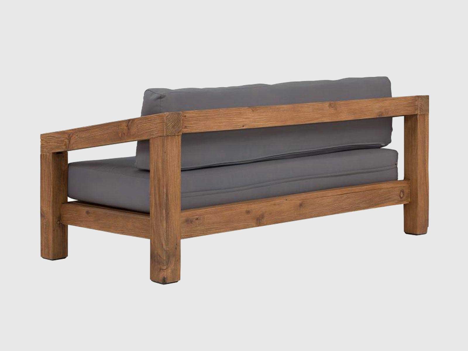 Duraster Gangaur 3 Seater Wooden Sofa #1 - Image 3