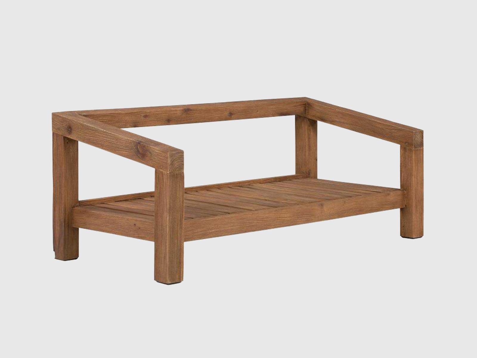 Duraster Gangaur 3 Seater Wooden Sofa #1 - Image 5