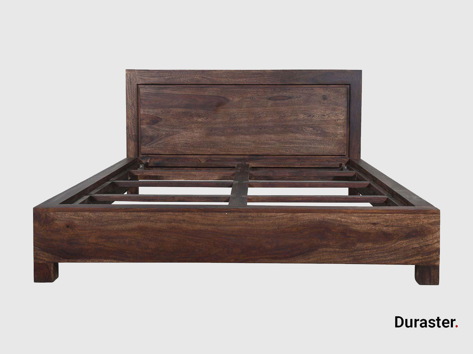 Duraster Gangaur Solid Sheesham Wood King Size Bed #1 - Image 3