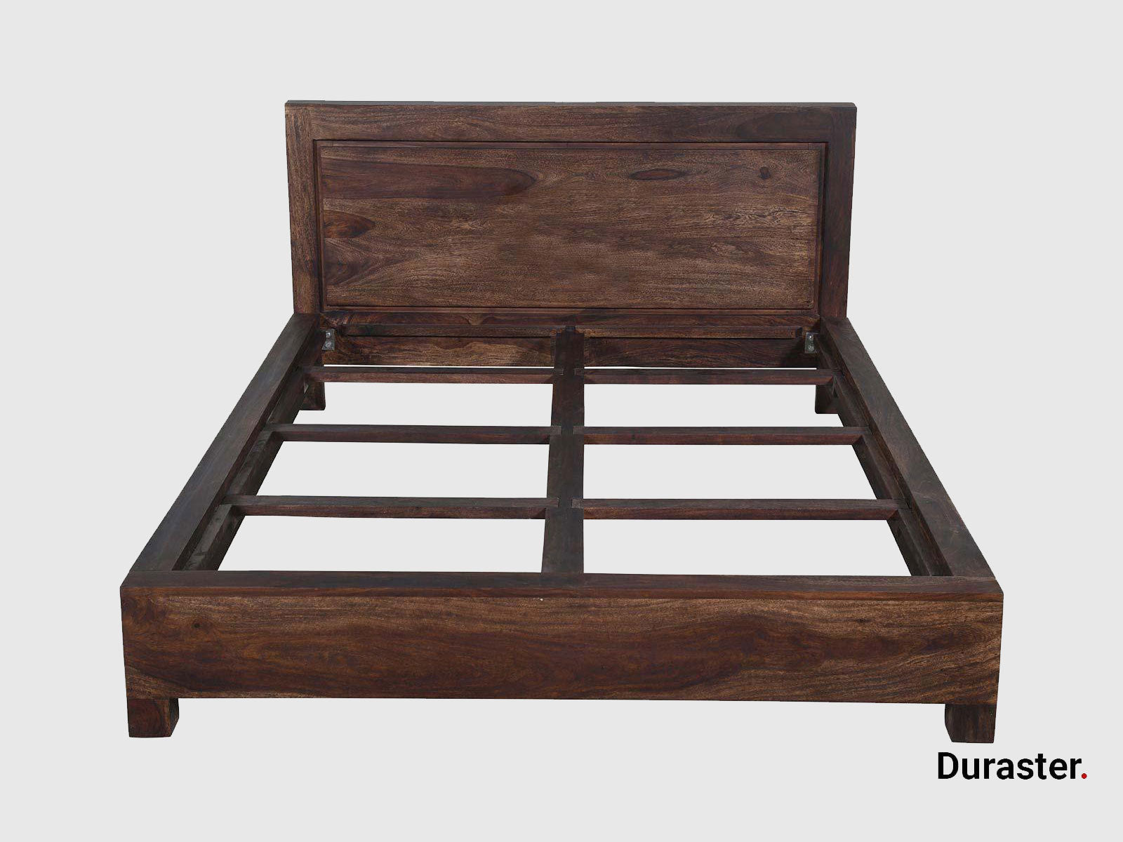 Duraster Gangaur Solid Sheesham Wood King Size Bed #1 - Image 4