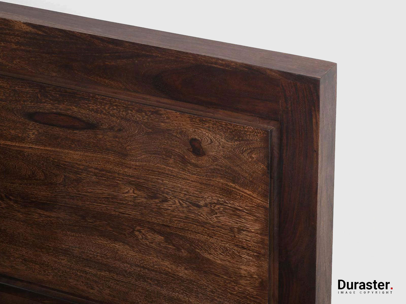 Duraster Gangaur Solid Sheesham Wood King Size Bed #1 - Image 7