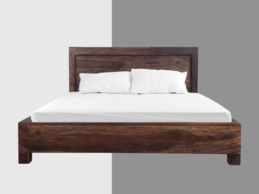 Gangaur Solid Sheesham Wood Bed #1 - Duraster