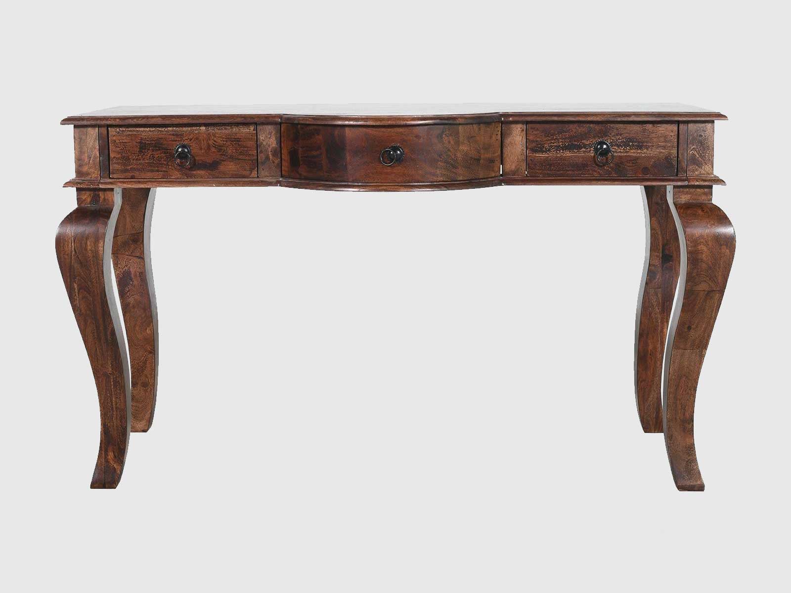 Duraster Gangaur Solid Wood Study Table with Drawers #5 - Image 2