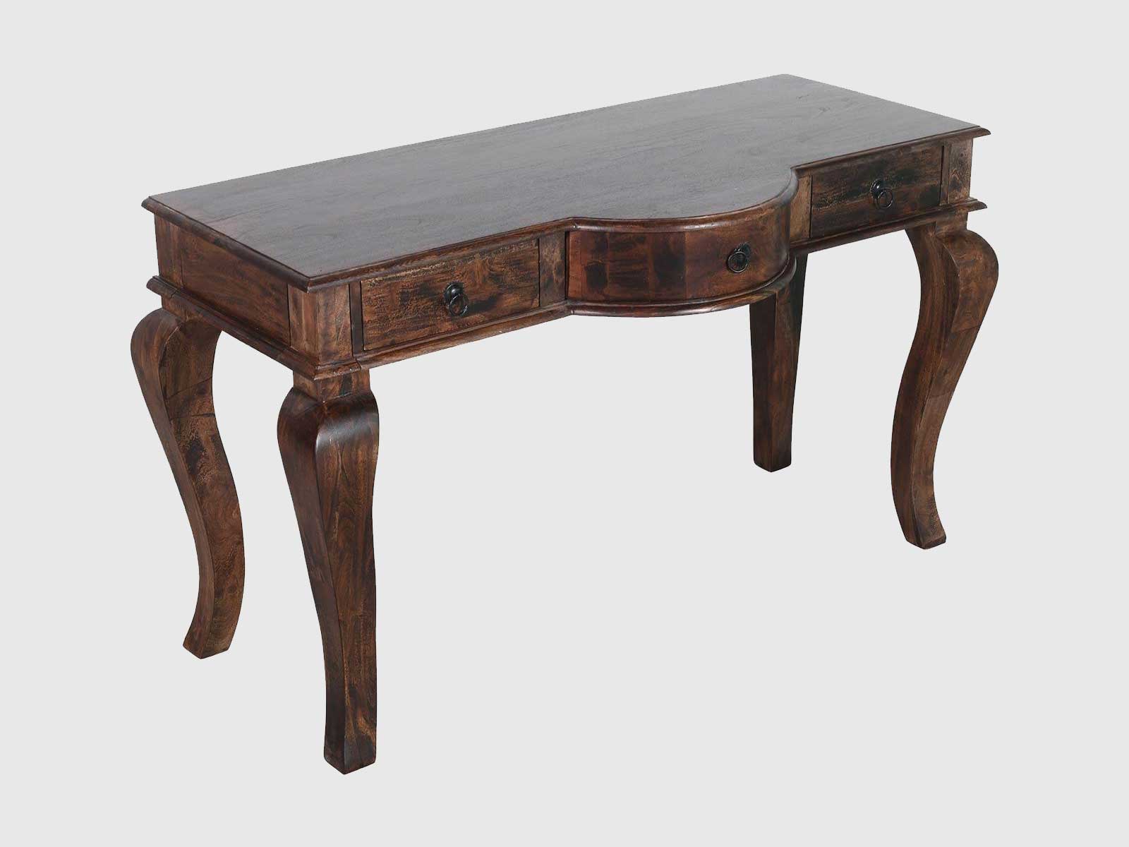Duraster Gangaur Solid Wood Study Table with Drawers #5 - Image 3