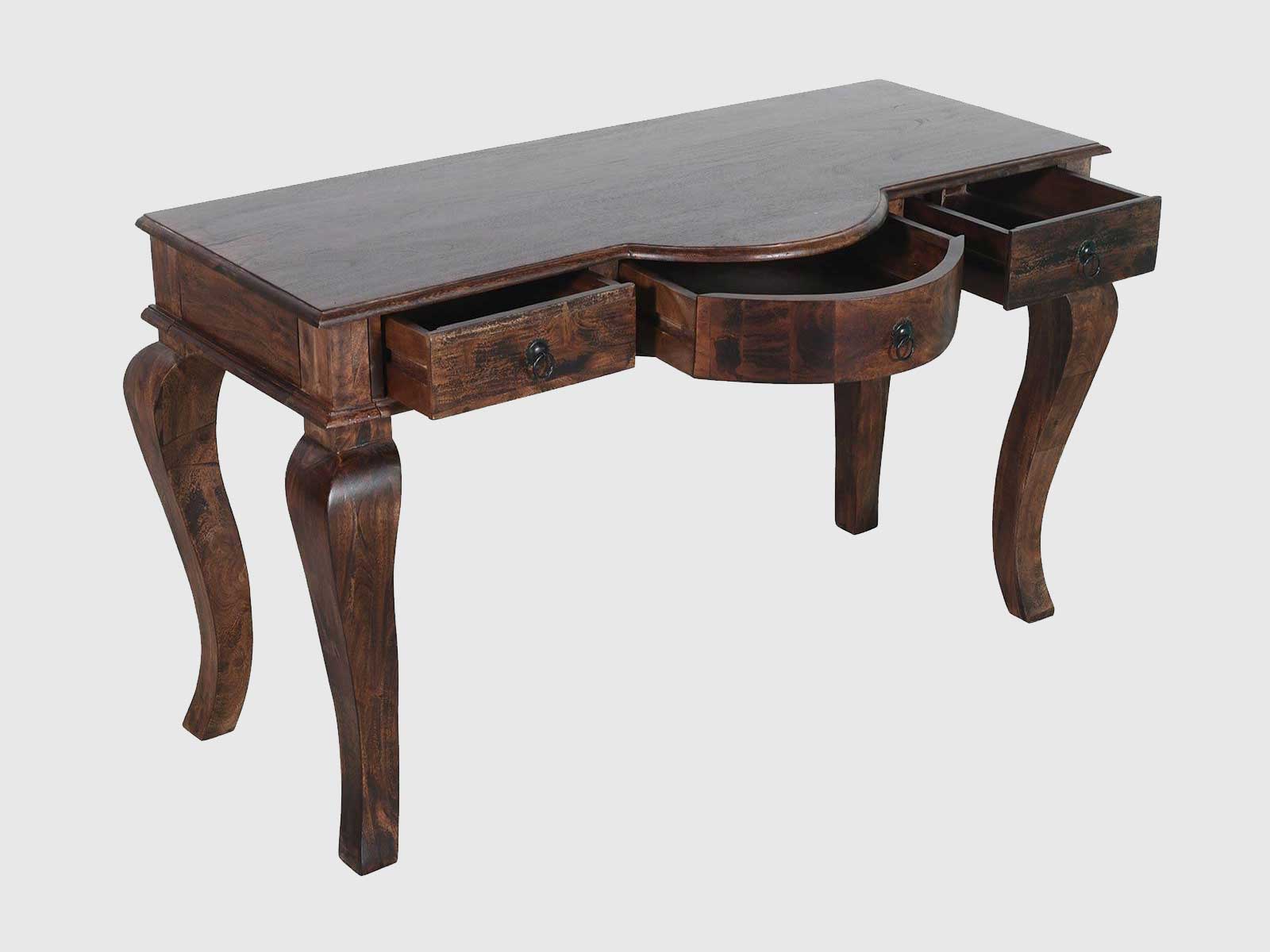 Duraster Gangaur Solid Wood Study Table with Drawers #5 - Image 5
