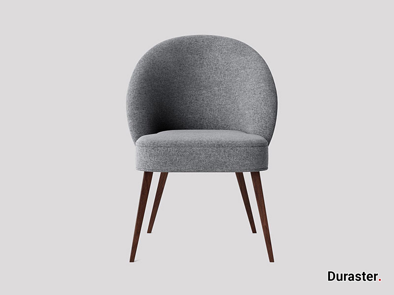 Elemantary Solid Wood Fabric Upholstered Chair #6 - Duraster