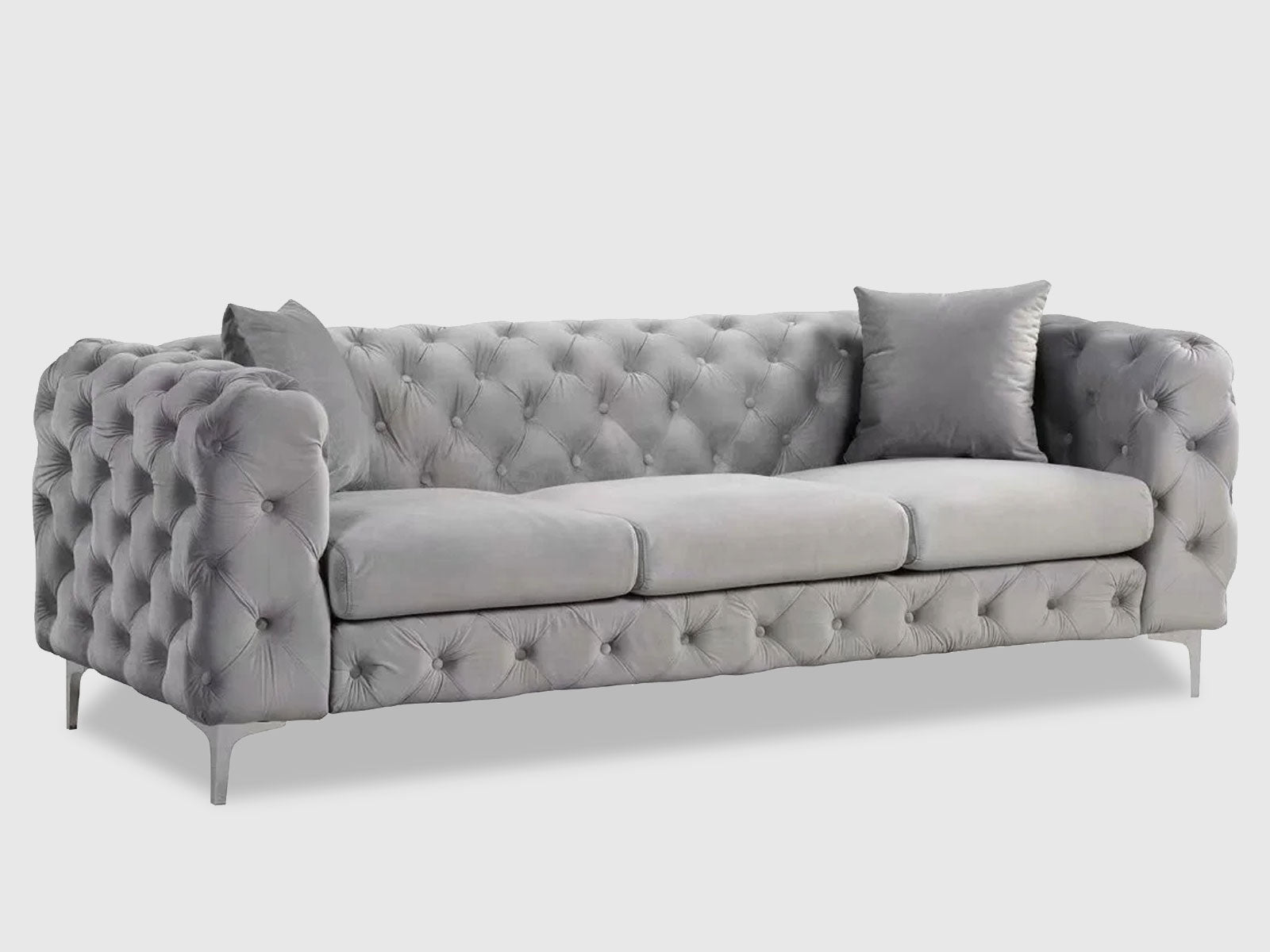 Duraster Chesterfield Vintage Three Seater Sofa #58 - Image 3