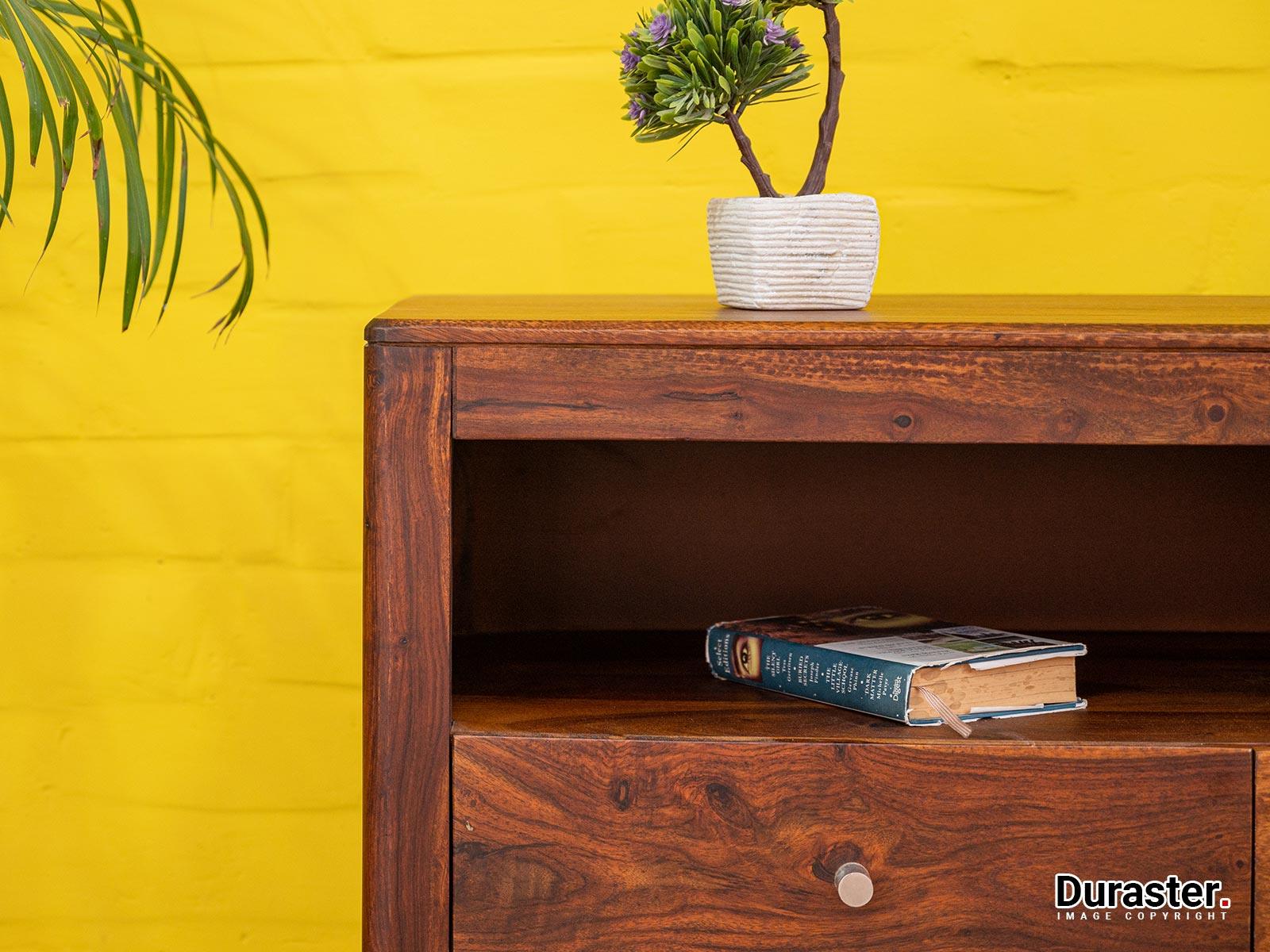Ummed Simple & Elegant Sheesham wood TV Unit #2 - Duraster