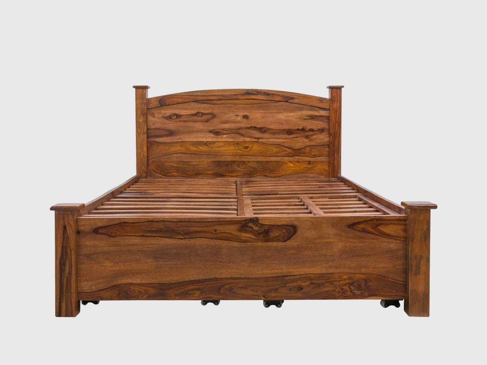 Duraster Hawkin Solid Wood Storage King Size Bed with Storage #2 - Image 3