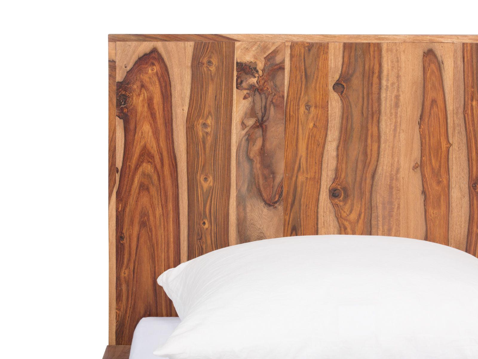 Elite Transitional Sheesham Wood Bed With Storage - Duraster