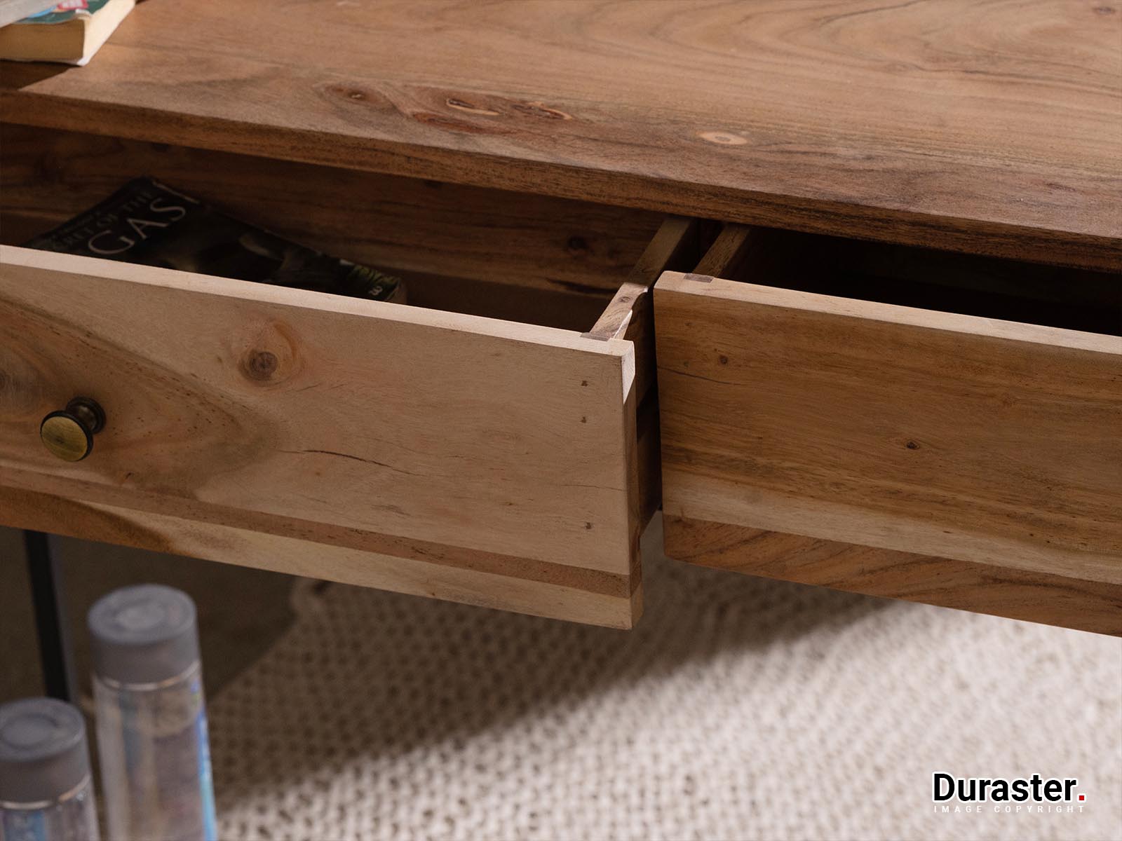 Duraster Elementary Acacia Wood Console Table - Image 3