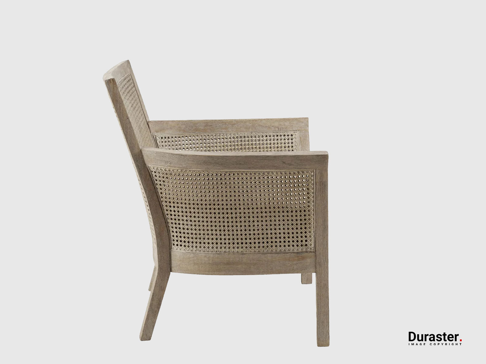 Duraster Elemantary Solid Wood Accent Chair With Cane Work #10 - Image 5