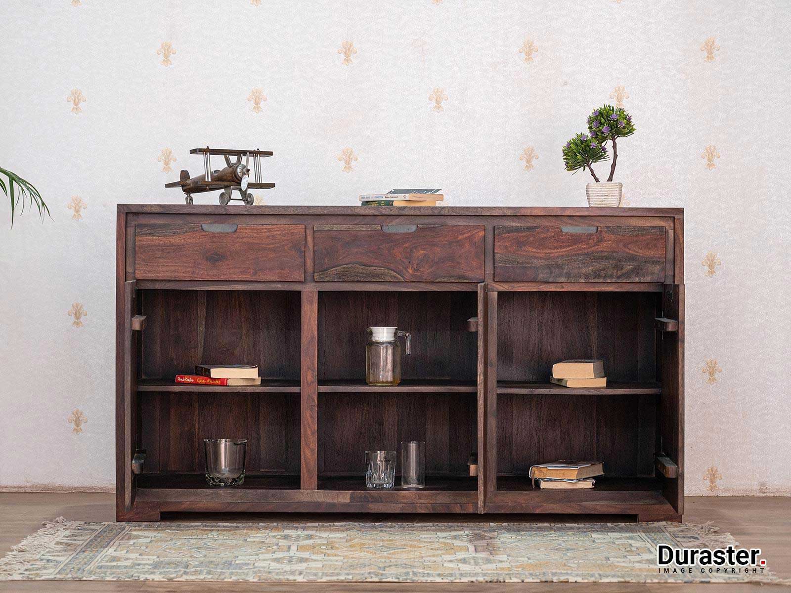 Duraster Marvel Wooden Sideboard Cabinet #3 - Image 3