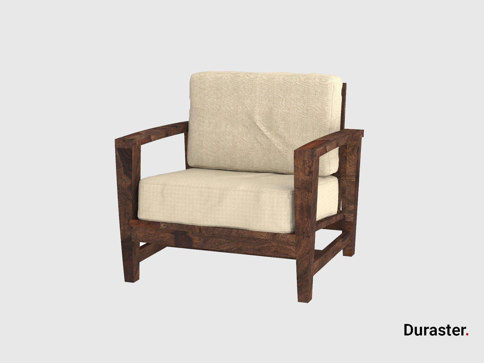 Duraster Marvel Modern Wooden Sofa Set #1 - Image 2