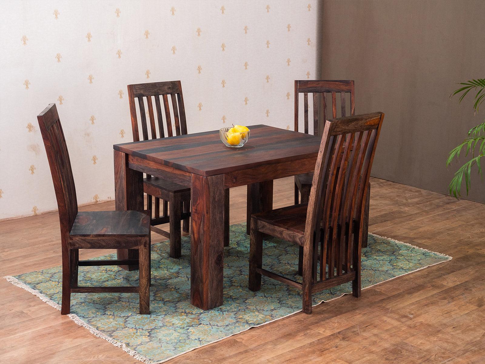 Marvel Solid Sheesham wood Dining Table #3 - Duraster