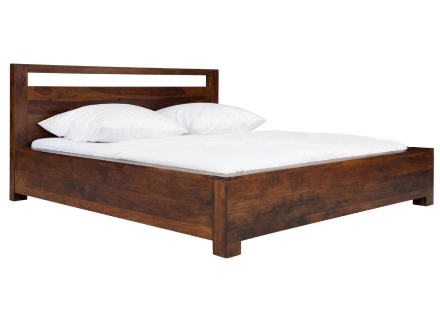 Naily Modern Sheesham wood Storage bed #1 - Duraster