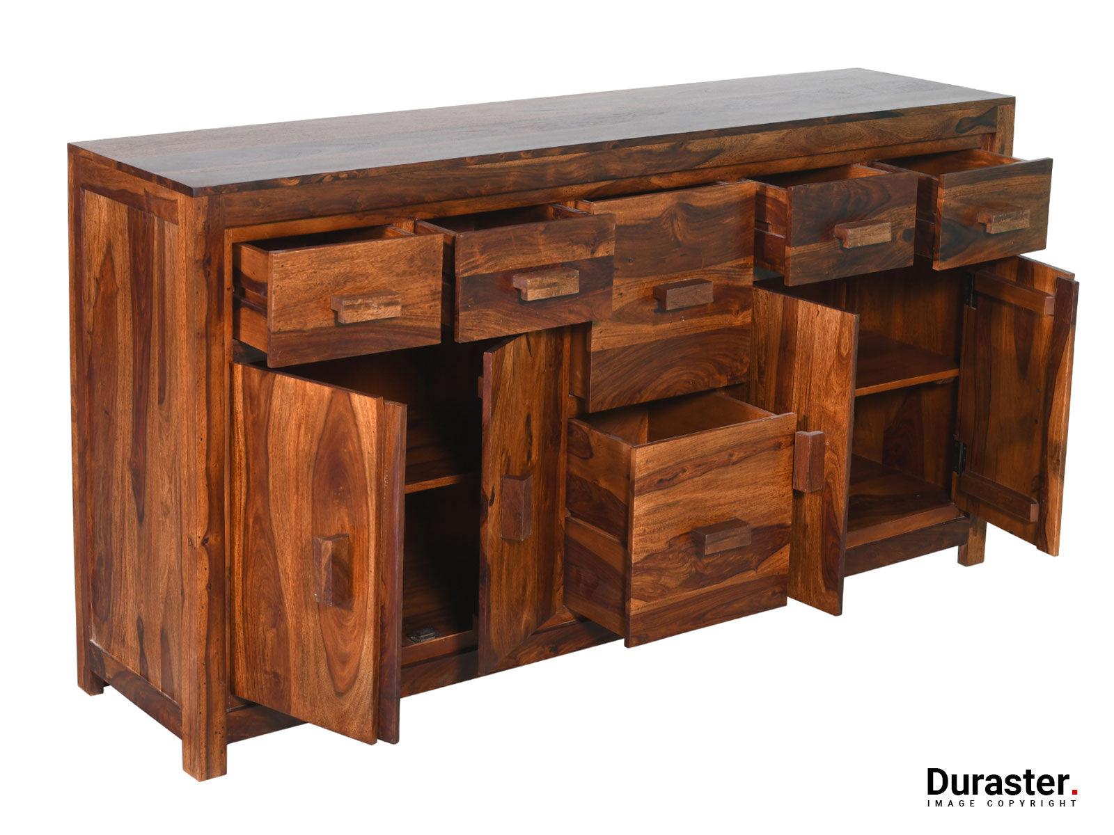 Metro Modern Sheesham wood Sideboard Cabinet #3 - Duraster