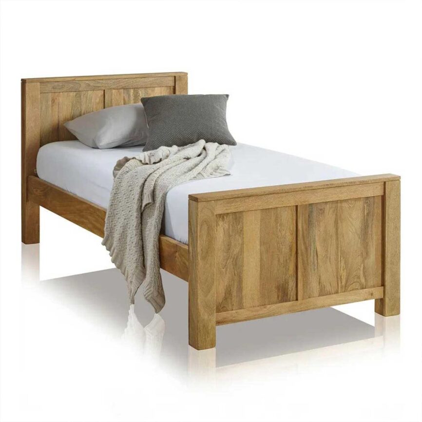 Mango Wood Single Bed