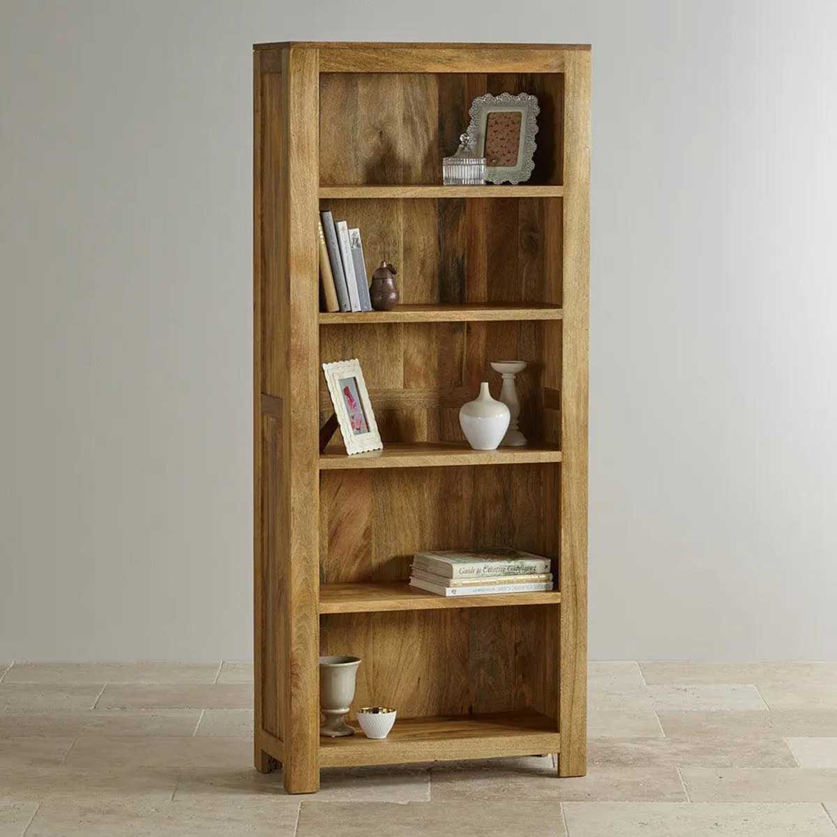 Misa Mango Wood Bookshelf