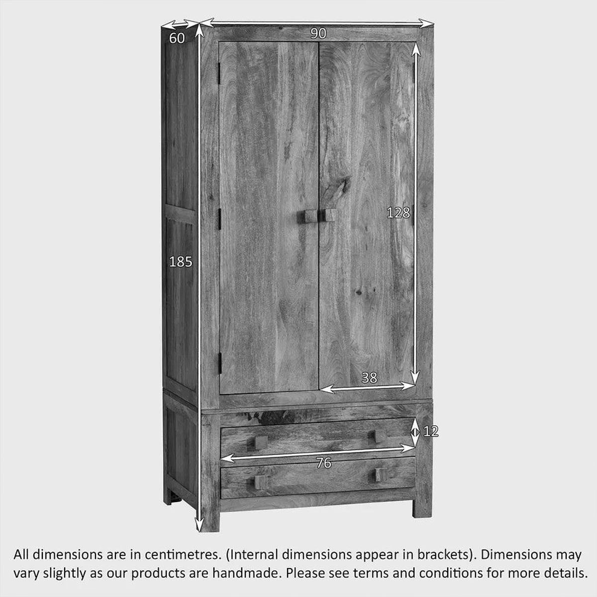 Two Door Wardrobe