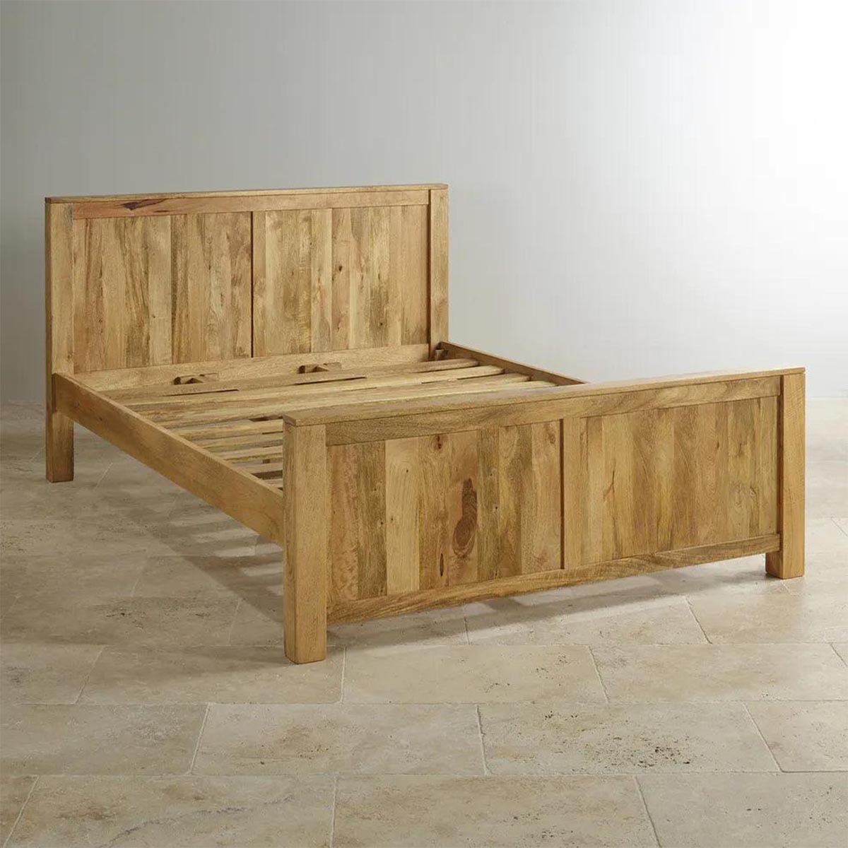 Misa Mango Wood King Size Bed