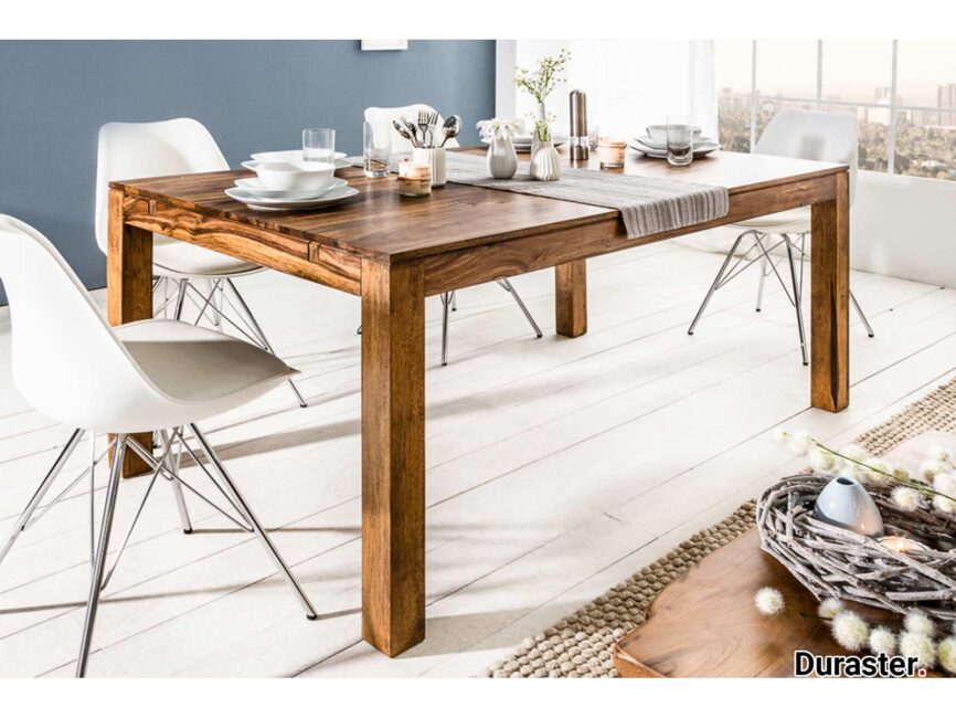 Rio Modern Sheesham wood Dining Table #1 - Duraster