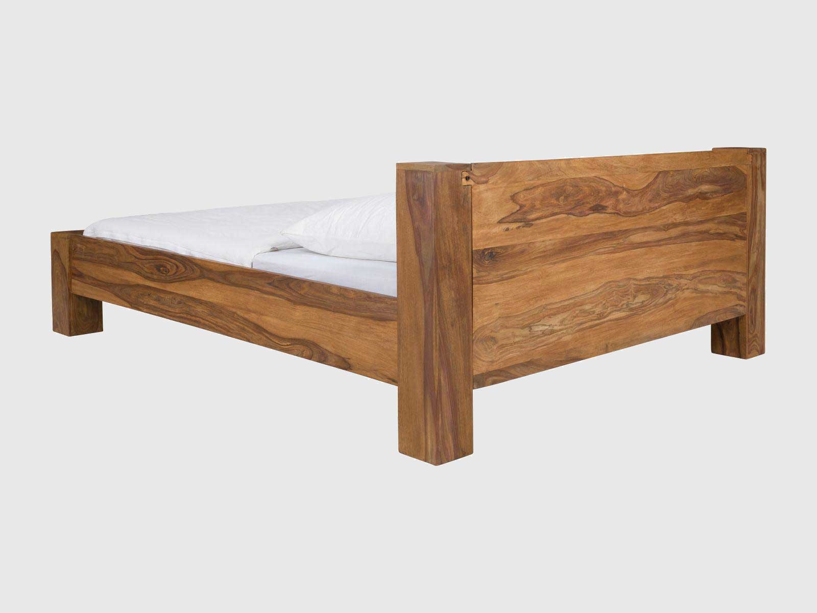 Sheesham Wood King Size Bed