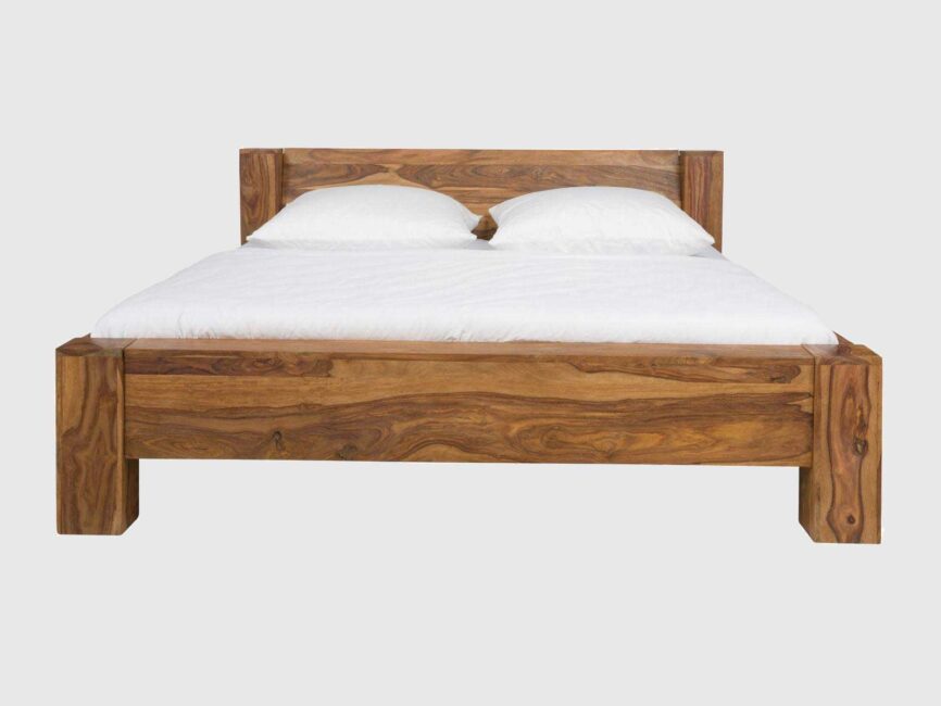 Sheesham Wood King Size Bed