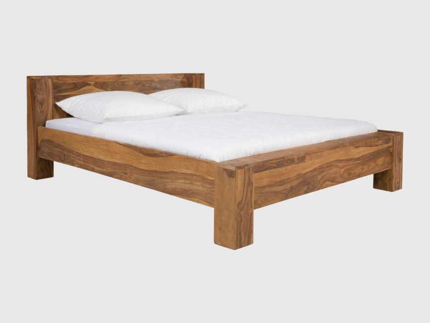 Sheesham Wood Queen Size Bed
