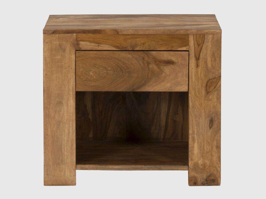 Sheesham Wood Bedside Table