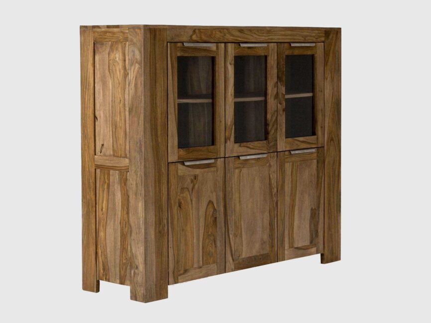 Sheesham Wood Display Unit