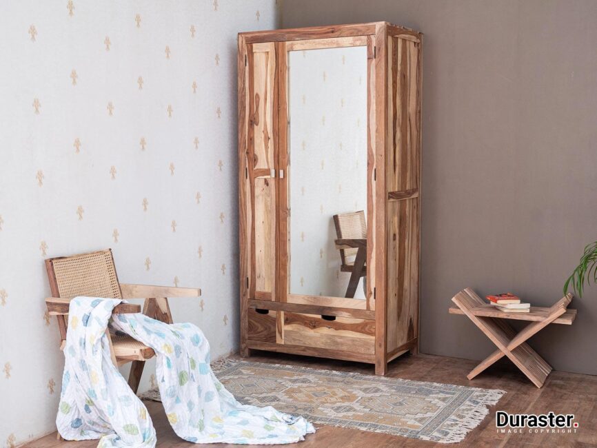 Nature Modern Wardrobe with Mirror #1 - Duraster