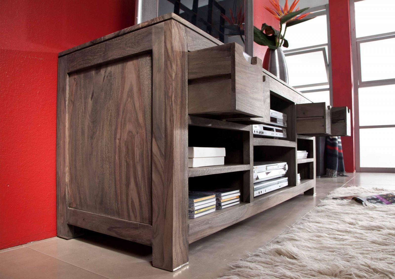 Alpaca Modern Sheesham TV Unit #3 - Duraster