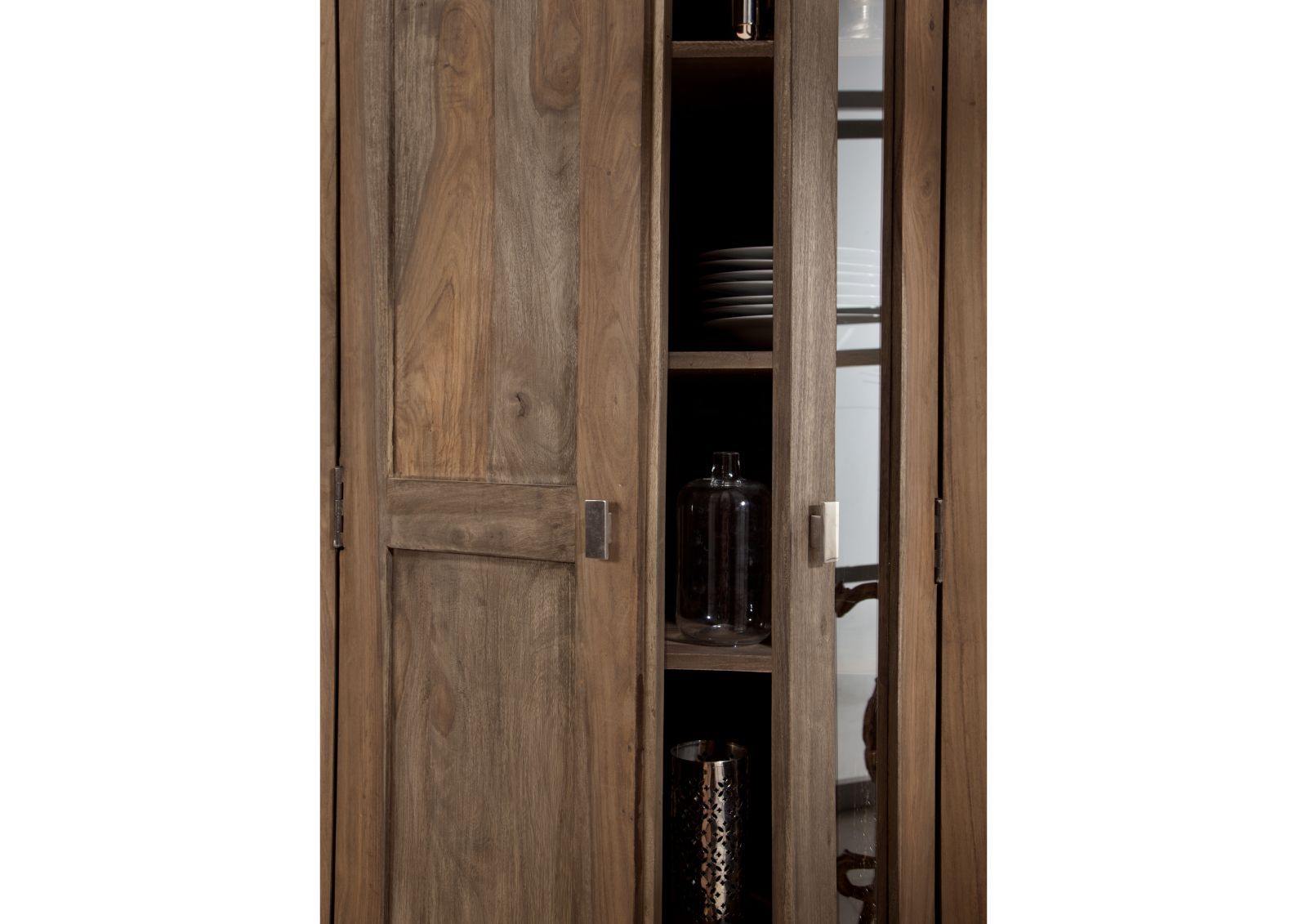 Alpaca Modern Sheesham Wood Wardrobe Cabinet #16 - Duraster