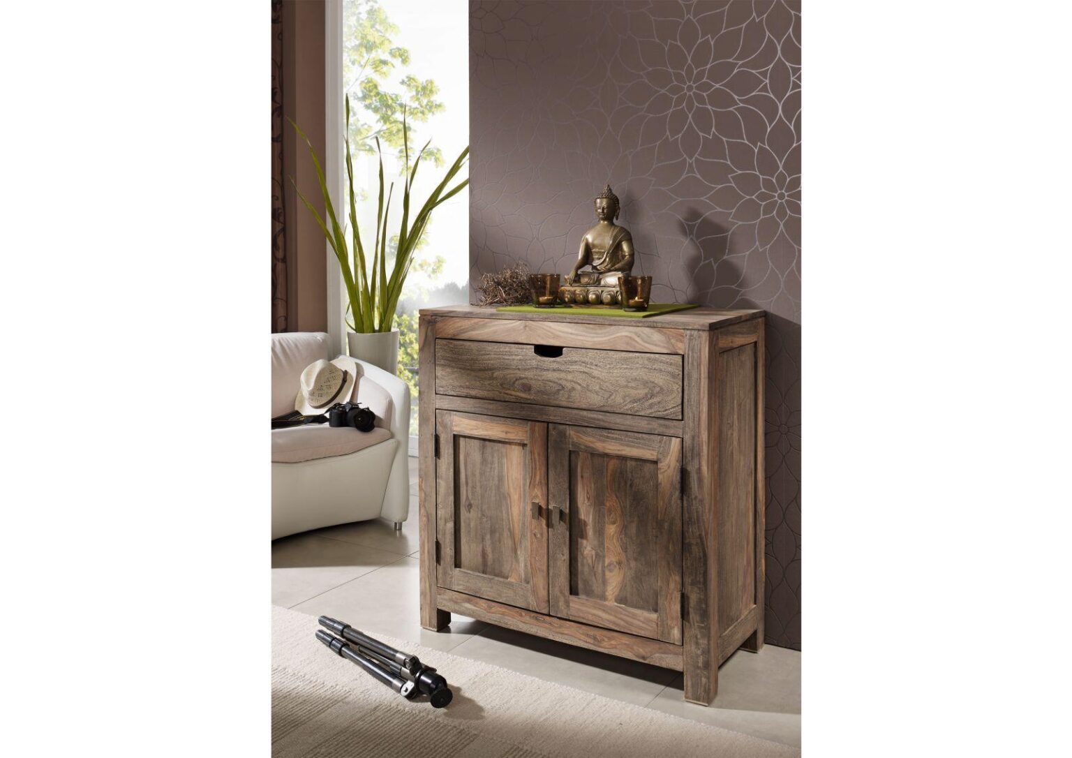 Alpaca Modern Sheesham Dresser Cabinet #4 - Duraster