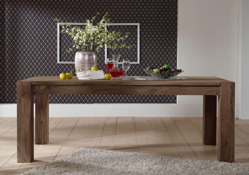 Alpaca Modern Sheesham Wood Coffee Table #8 - Duraster