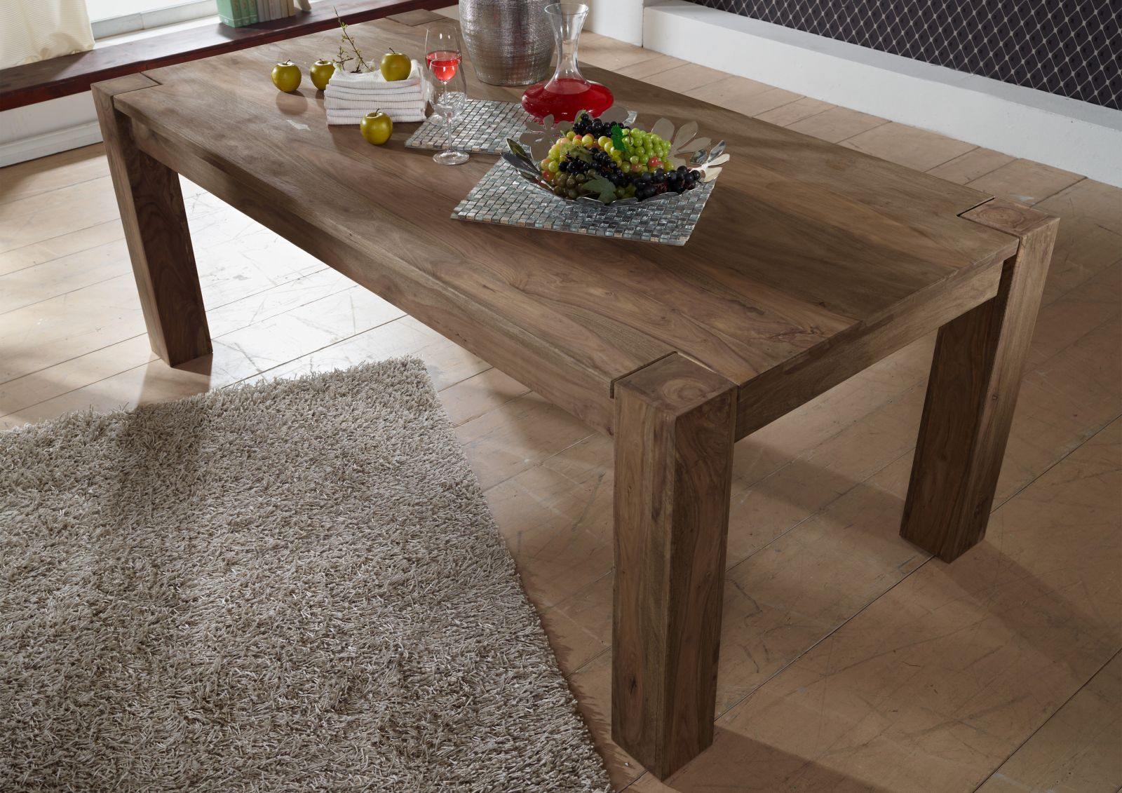 Alpaca Modern Sheesham Wood Coffee Table #8 - Duraster
