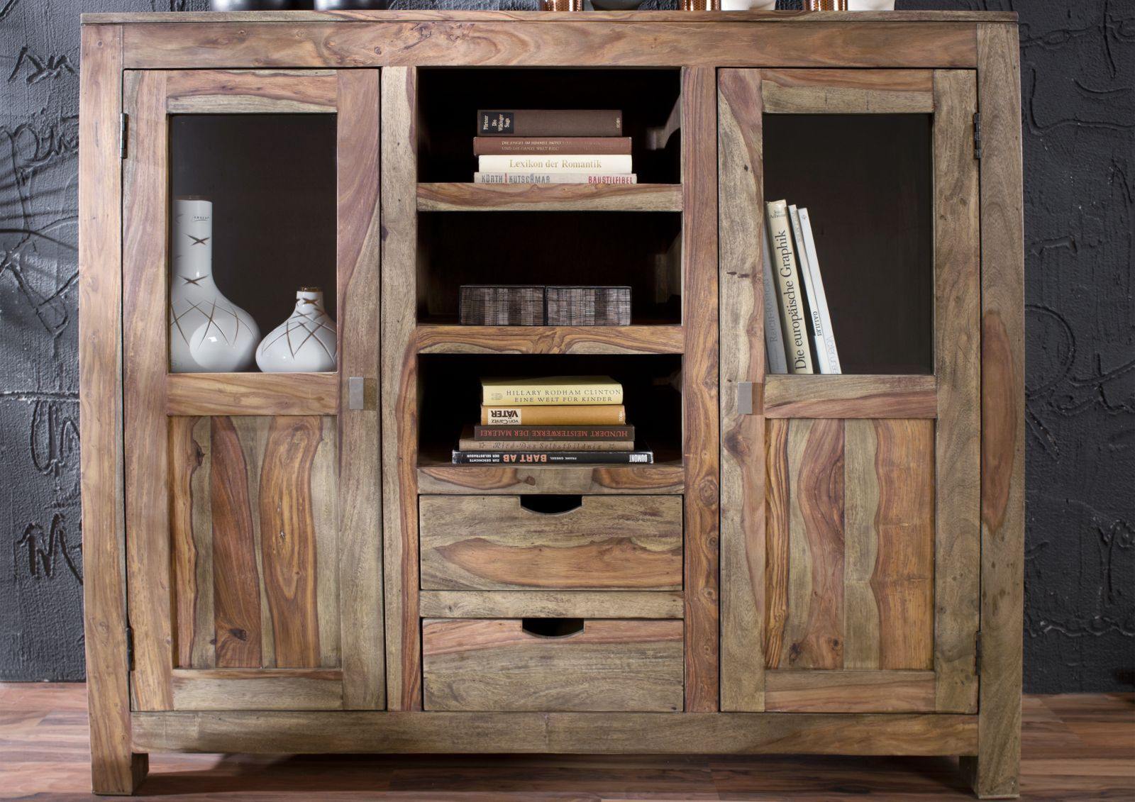 Alpaca Modern Sheesham Wood Cabinet #14 - Duraster